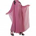 Designer Gown in abaya fit- Puce Pink Designer Gown in abaya fit- Puce Pink